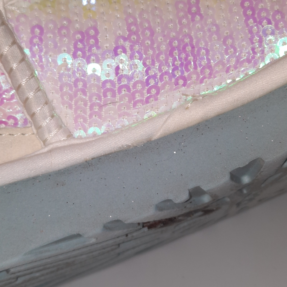 UGG Iridescent Sequin Short Boots Classic I Do! Bridal Sparkle Mermaid Boho 7 - Picture 5 of 9